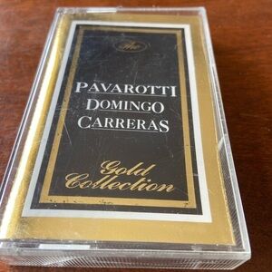 PAVAROTTI DOMINGO CARRERAS Gold Collection Cassette Tape 1992